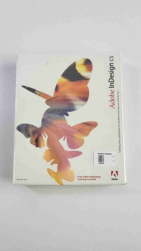 Adobe InDesign CS Mac – New In Sealed Box – Layout & Design Software