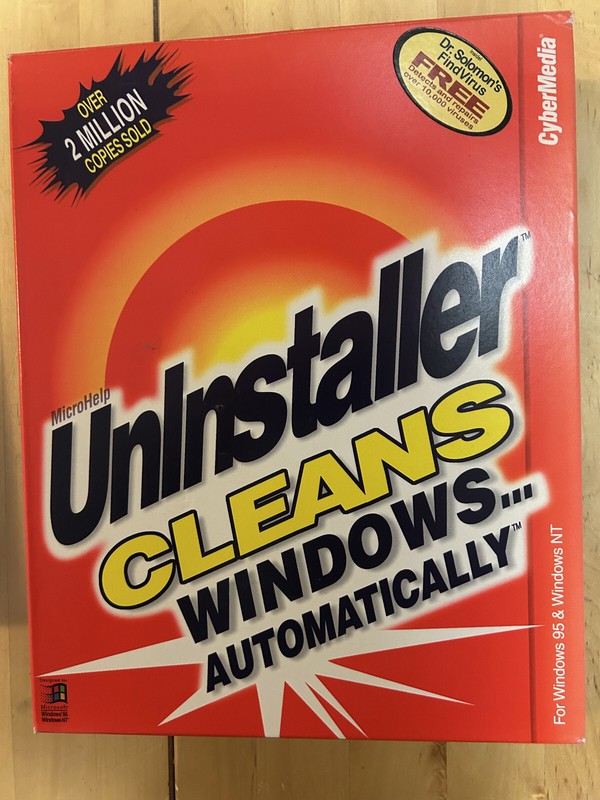 Cyber Media Uninstaller For Windows 95 and Windows NT