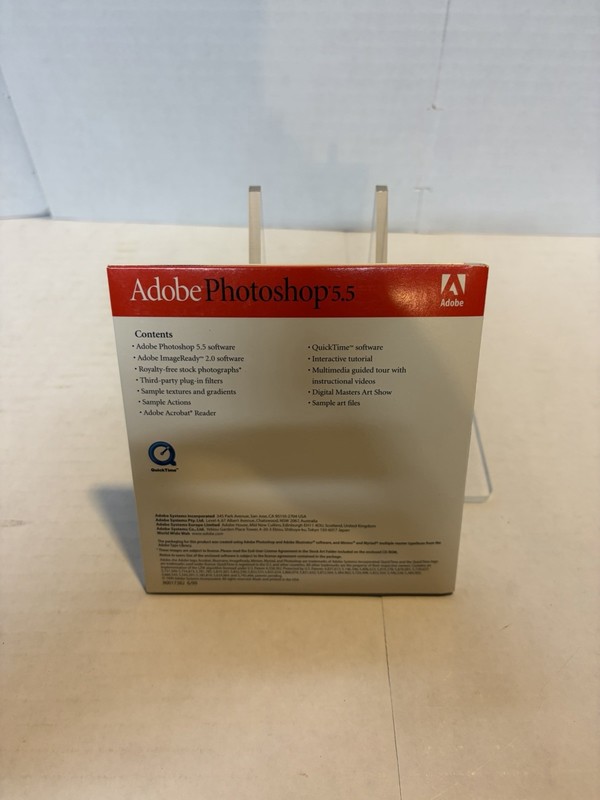 Adobe Photoshop 5.5 Macintosh Image Editing Software No Known Key gallery