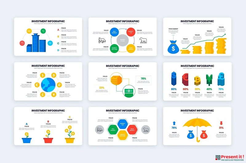 Investment Infographic Templates gallery