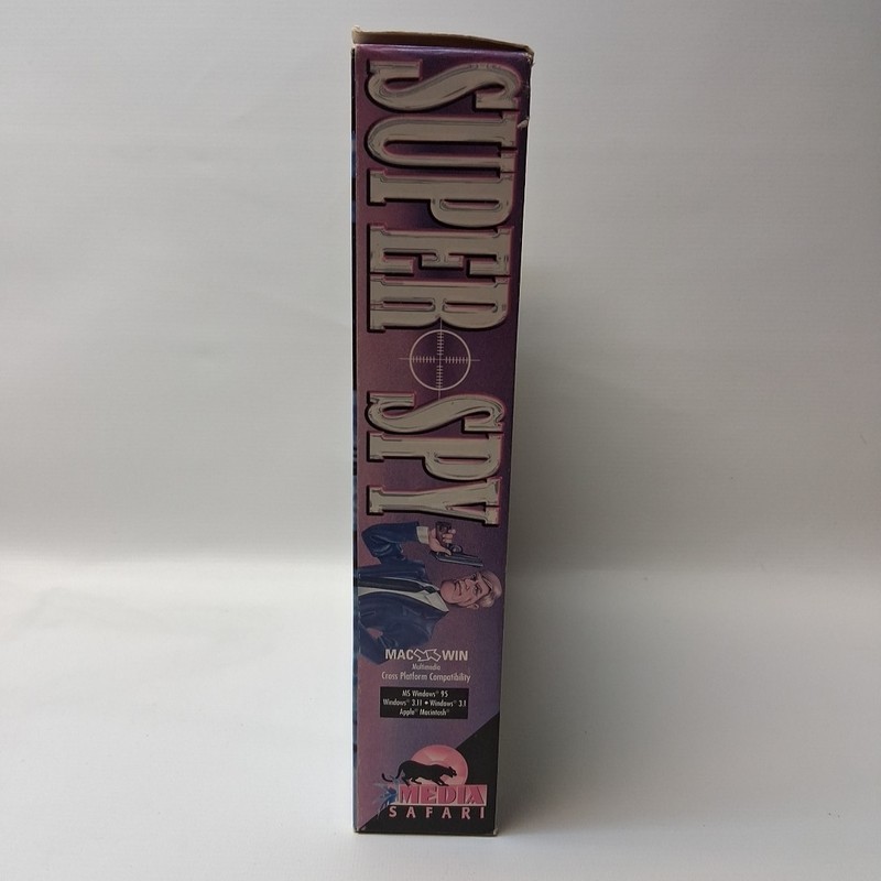 Super Spy PC CD stop terrorists point click game! RARE 1996 GameCo........R2S3B5 gallery