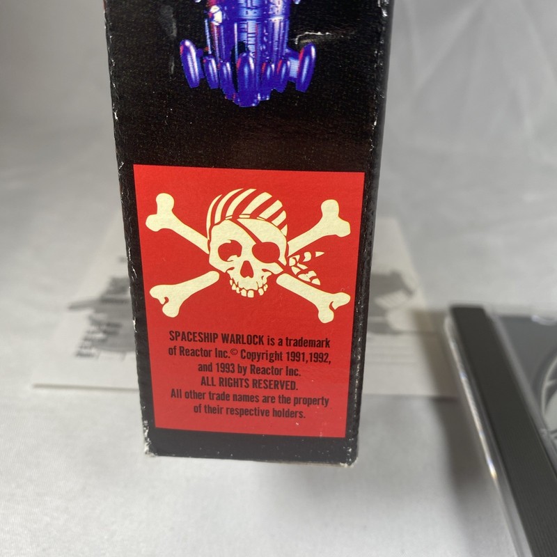 Vintage Spaceship Warlock Interactive Movie CD-ROM Reactor For Macintosh gallery