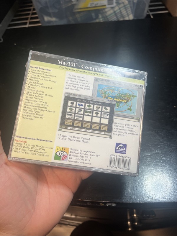 teknimedia mac basics interactive training courses cd rom sealed gallery