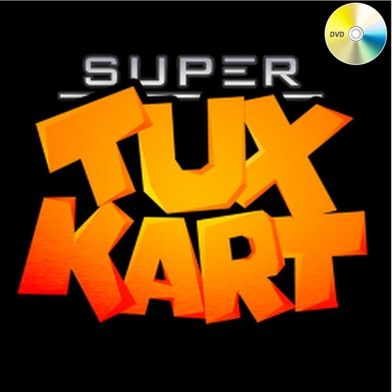 Super Tux Kart 2025 | Racing Game | PC, MAC, LINUX | DVD | FREE SHIPPING