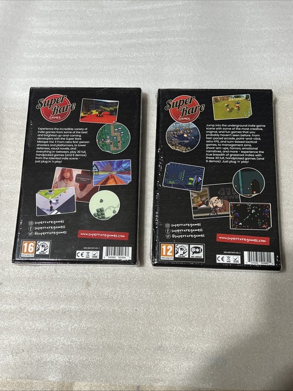 Super Rare Games (SRG) Mixtape Volume #1 & #2 For PC New & Sealed gallery