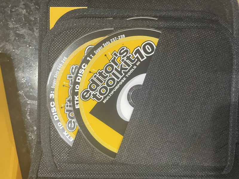 Editor's Toolkit 10 Multipurpose Tools III DVD Set Digital Juice Preowned gallery