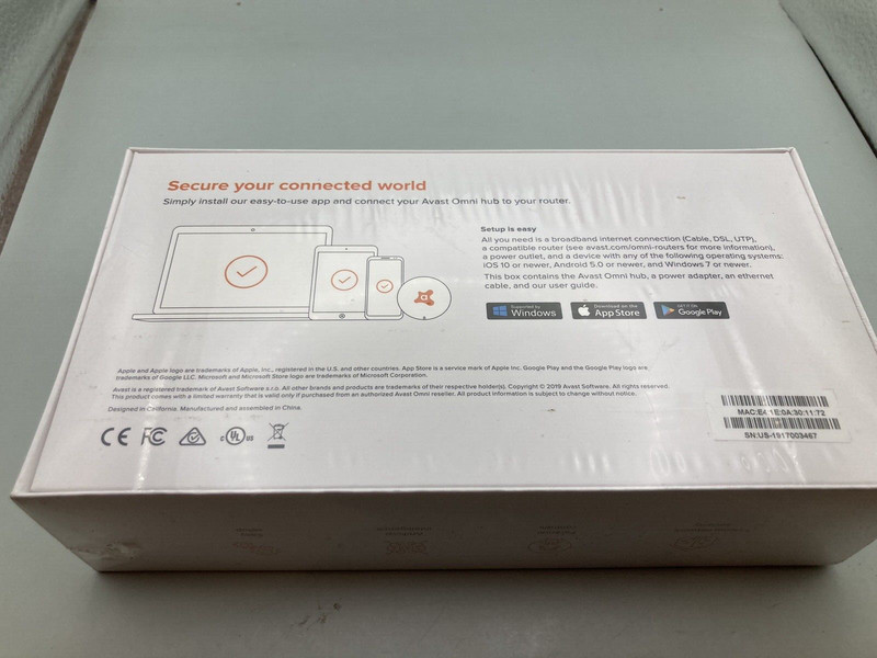 AVAST Omni Security Everywhere You Connect. New in box. gallery
