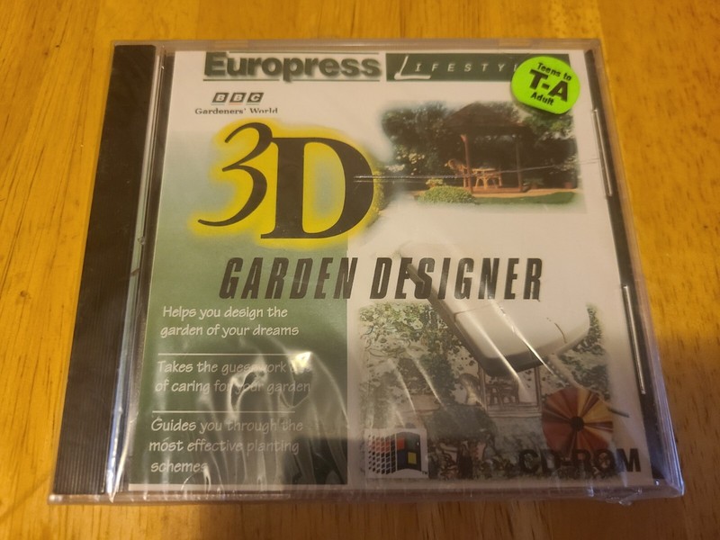 3D Garden Designer (CD-ROM)- BBC Gardener’s World Europress