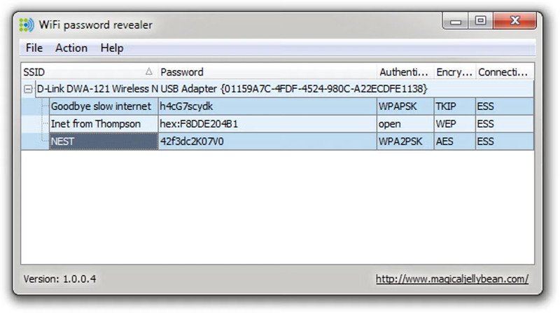 Forgot your WiFi Password? Software to Recover WiFi key on Windows PC Computer gallery