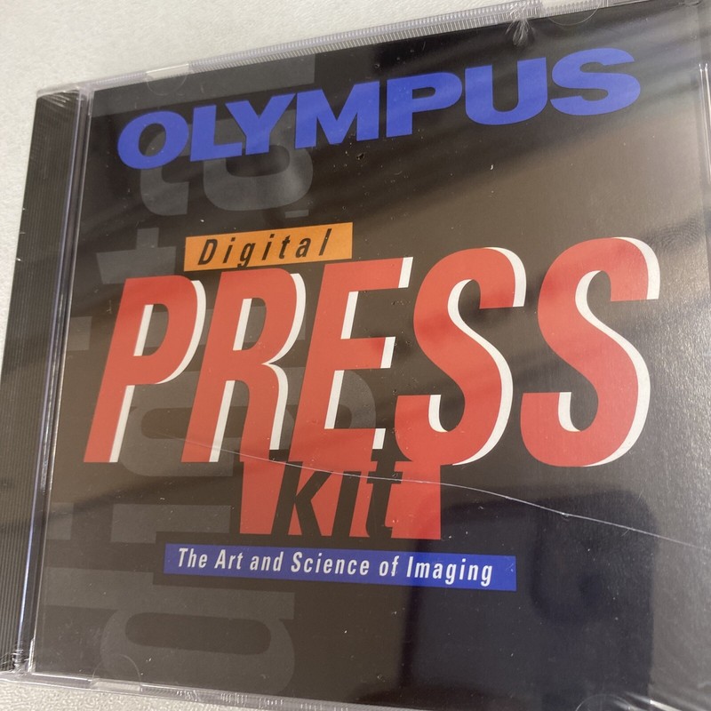 OLYMPUS DIGITAL PRESS KIT ART AND SCIENCE OF IMAGING CD ROM LS