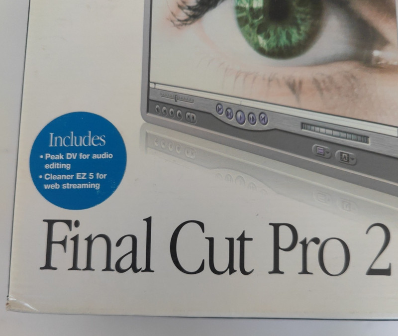 Apple Final Cut Pro 2 RETAIL (M8179Z/A) w/ License gallery