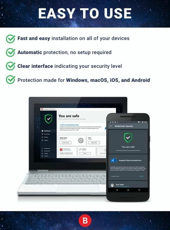 Bitdefender Family Pack 2025 - 3 Years For 15 Devices (Windows, MAC, Android) gallery