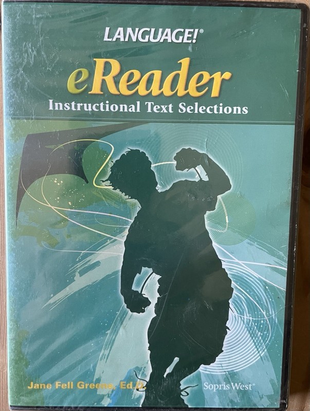 Language! eReader Instructional Text Selections For Book B PC MAC CD reads aloud