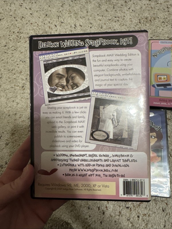 Scrapbook Max Wedding Edition School Edition Computer Program Software gallery