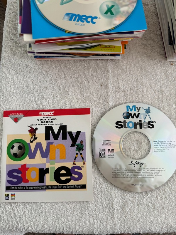 My Own Stories CD-ROM For Macintosh & MS-DOS – 1995