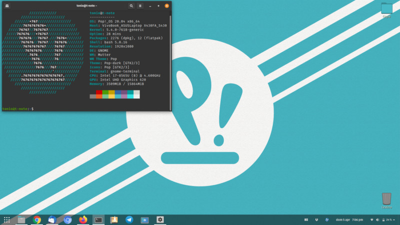 Pop!_OS Linux 22.04 LTS Pop OS - DVD or USB Flash Drive gallery