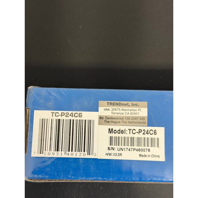TRENDnet 24-Port Cat6 Patch Panel – TC-P24C6 (New) gallery