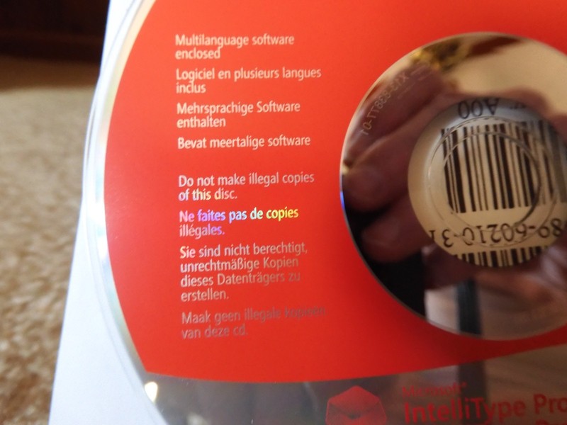 MicroSoft IntelliType Pro 6.2 Keyboard Software Disc PC Windows/Mac CD-Rom 2007 gallery