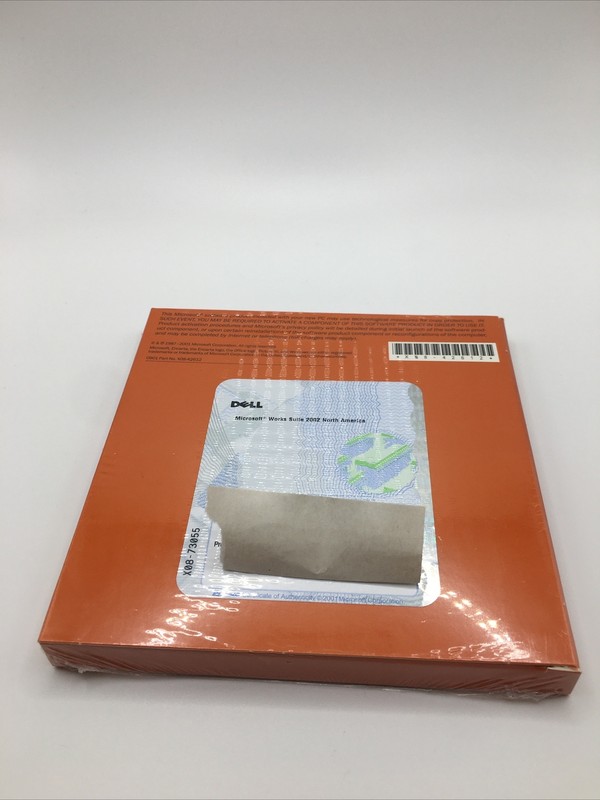 Microsoft 2002 Works Suite Software 5 Disc Bundle w/Product Key Dell 6K223 - NEW gallery