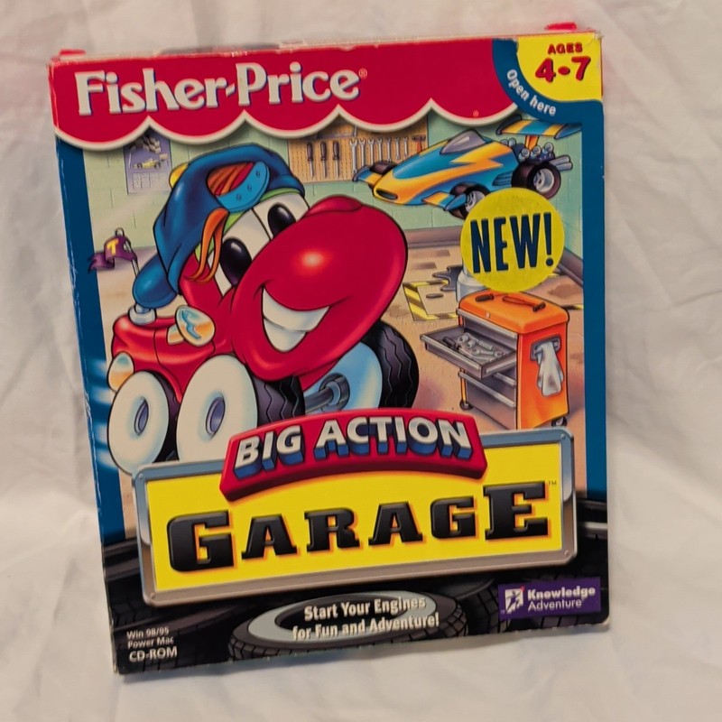 Fisher-Price Big Action Garage CD-ROM Windows 98/95 Power Macintosh