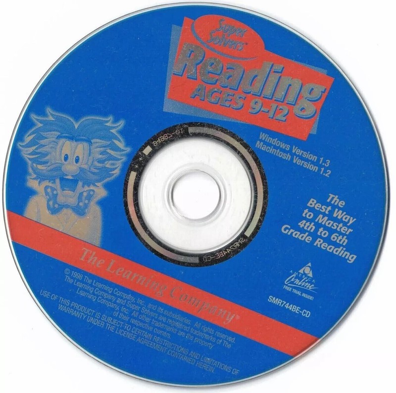 Super Solver Reading Ages 9-12 PC Game 1998 The Learning Company CD Rom gallery
