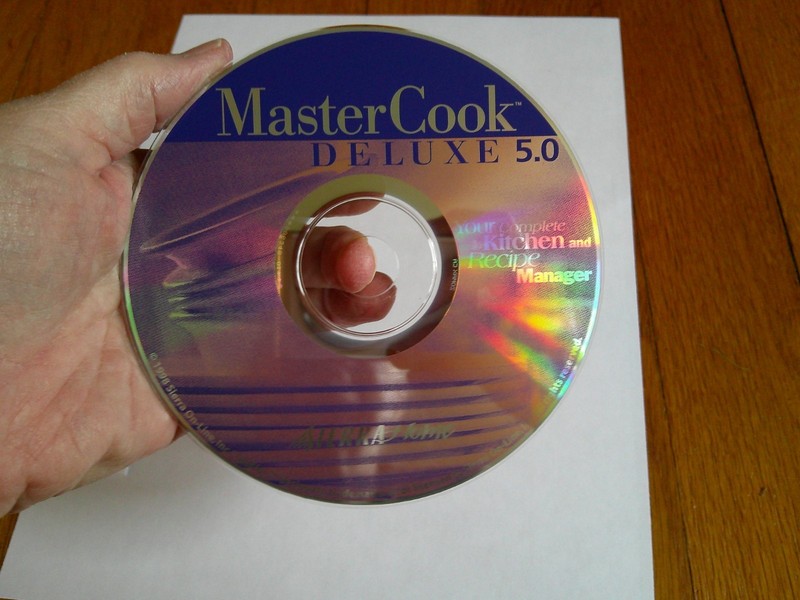 Master Cook Deluxe 5.0 – Your Complete Kitchen & Recipe Manager 1998 Cd Rom