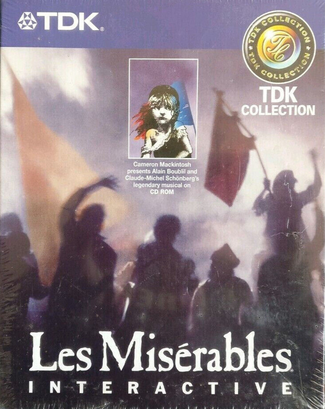 Les Miserables Interactive (Musical on CD-ROM), TDK Collection 1994, New + Original Packaging