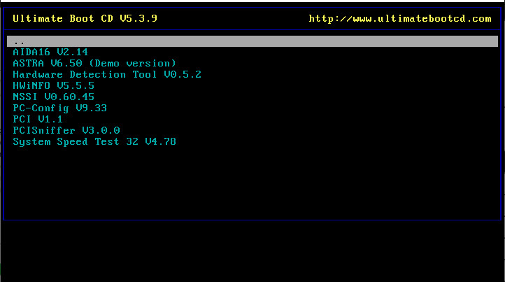 Ultimate Boot CD (UBCD) Latest Version - PC Diagnostic & Repair Tools - 32/64BIT gallery