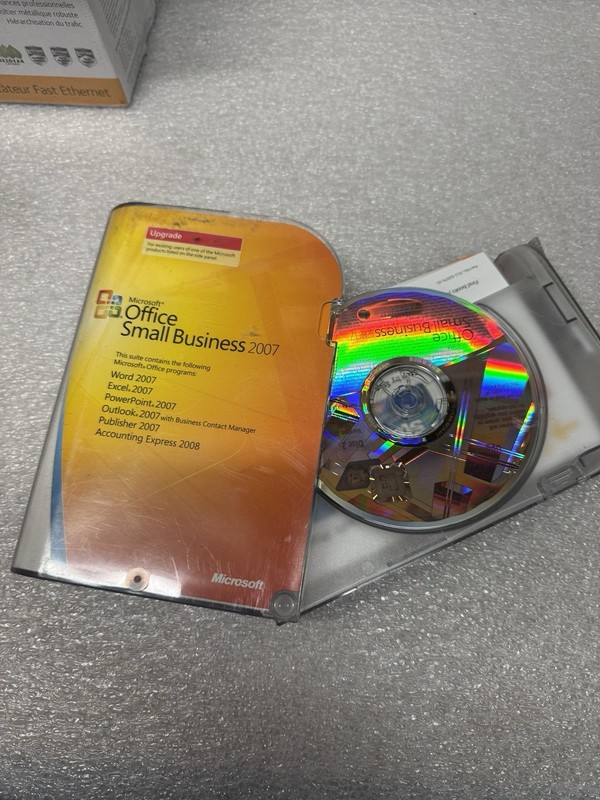 MICROSOFT OFFICE Small Business Edition 2007 UPGRADE w/ Key number