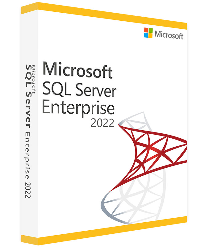 Microsoft SQL Server 2022 Enterprise 4 Core, Unlimited CALs. Authentic License