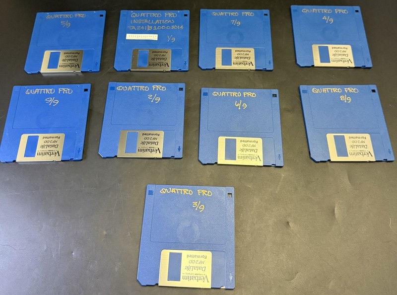 Borland Quattro Pro 3.5 Disks VB3 gallery