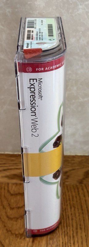 Microsoft Expression Web 2 PC 2008 w/ Key Academic Web Design Tool Used gallery