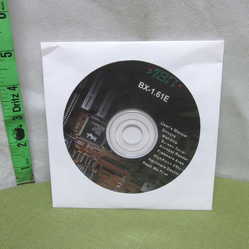 BX-1.61E user’s manual CD-Rom storage drivers Abit motherboard 1995