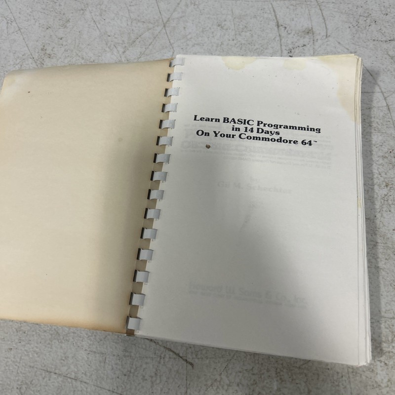 Learn BASIC Programming in 14 Days on your Commodore 64 1984 Spiral Bound gallery