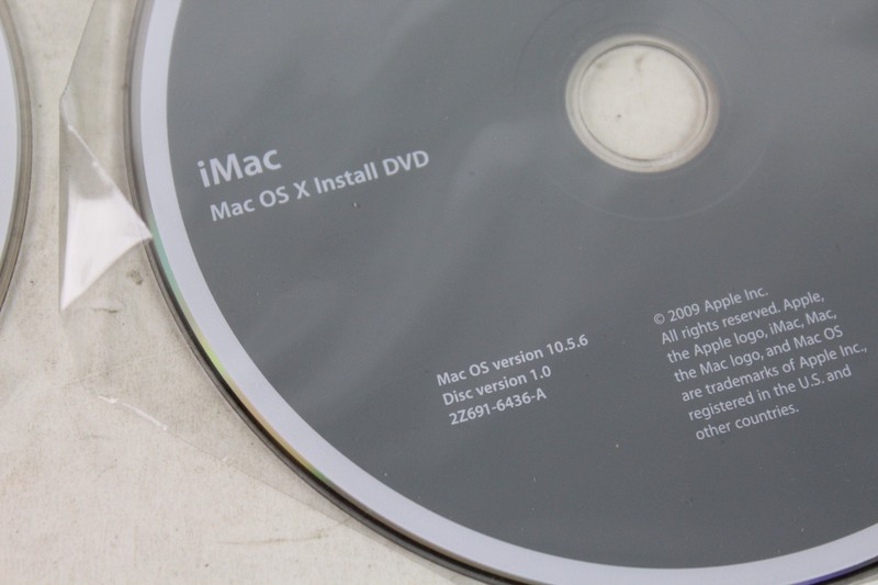Apple Macbook Late 2008 A1278 DVD OS X 10.5.6 LEOPARD install disc gallery