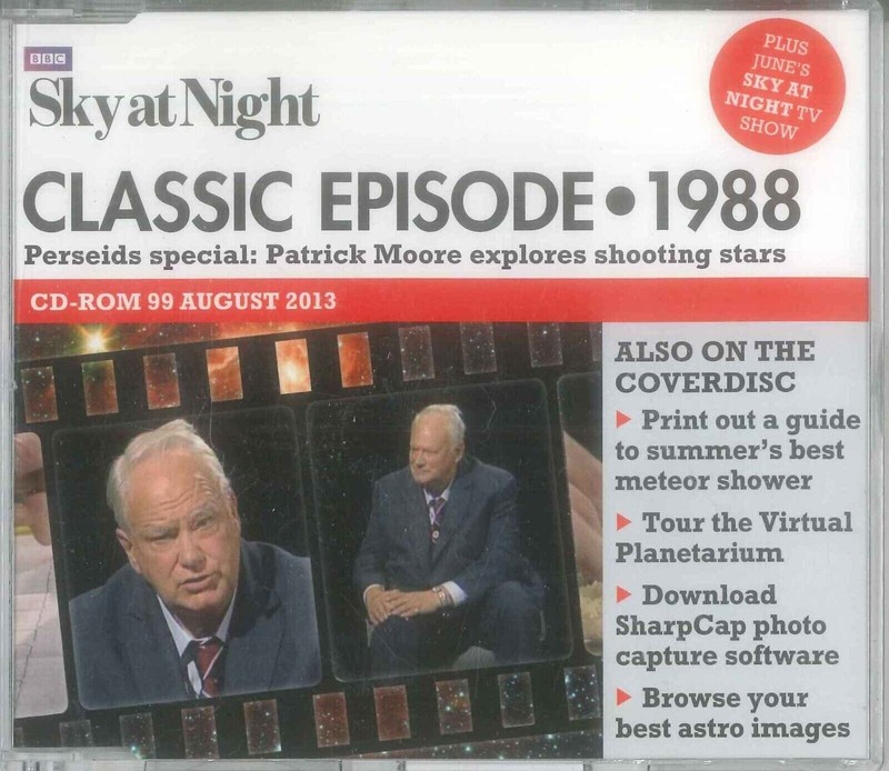 BBC Sky at Night CD-ROM, Classic Episode 1988, #99 August 2013, Windows, Mac