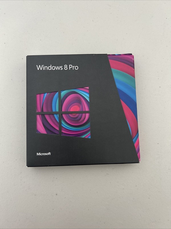 Microsoft 3UR-00001 Windows 8 Pro Upgrade for PC DVD, Excellent Condition