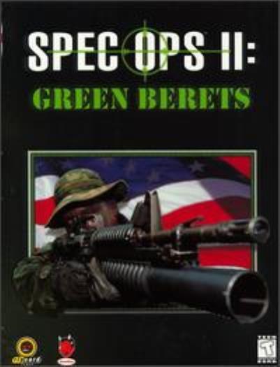 Spec Ops II 2 Green Berets PC CD multi country mission stealth squad action game