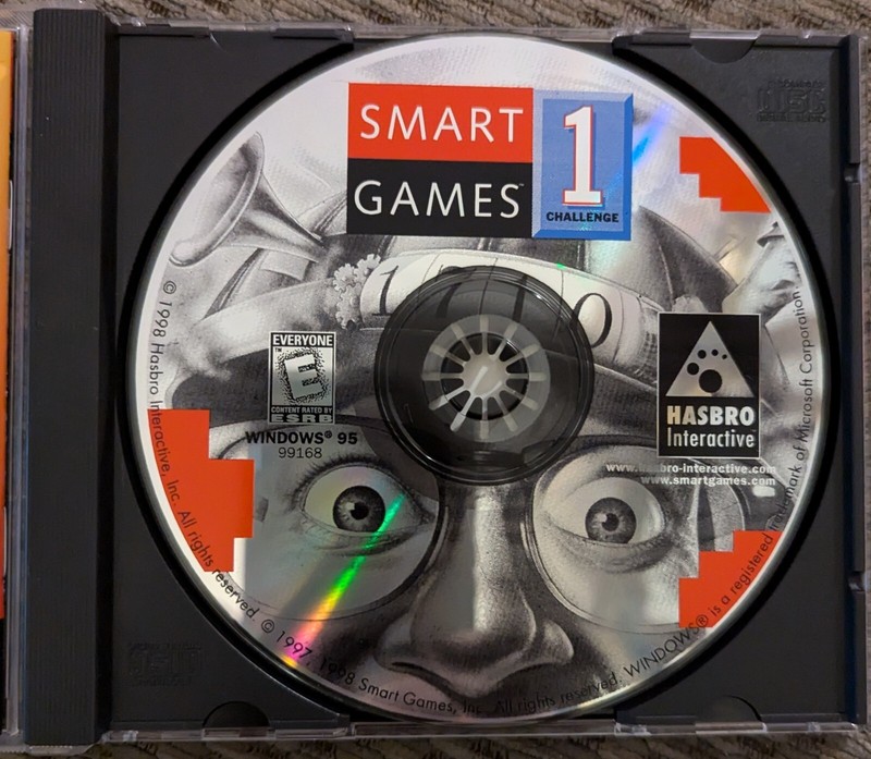 Smart Games 1 - Brain Teasing Fun - Software CD - EUC gallery