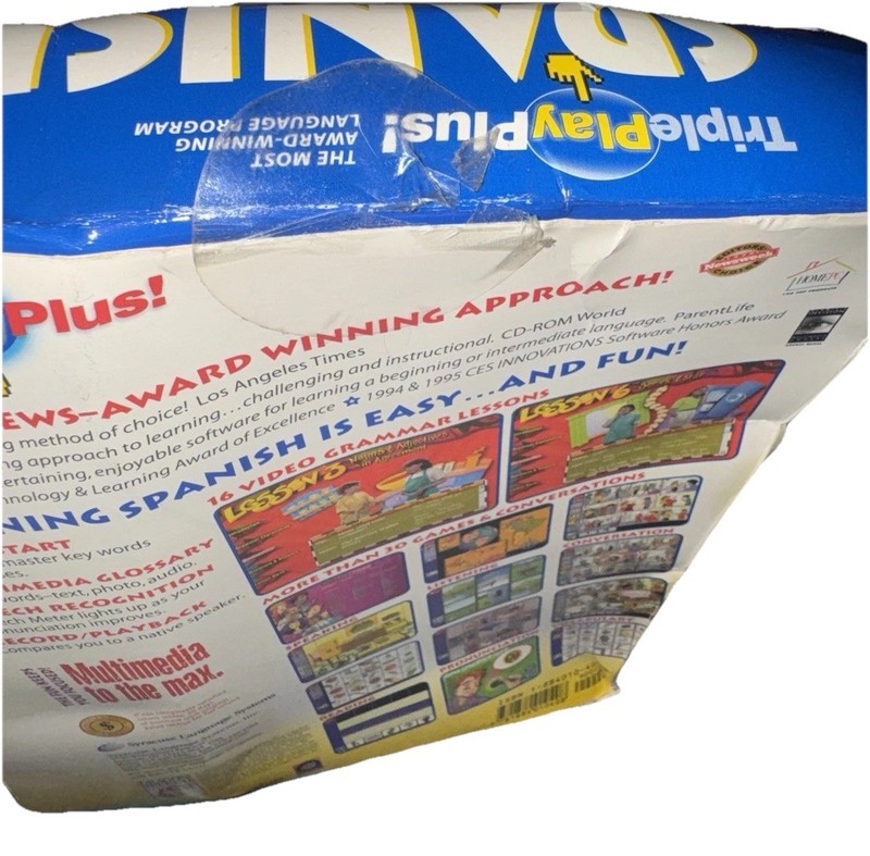 Triple Play Plus Spanish Living Language Series Spanish Learning System New gallery