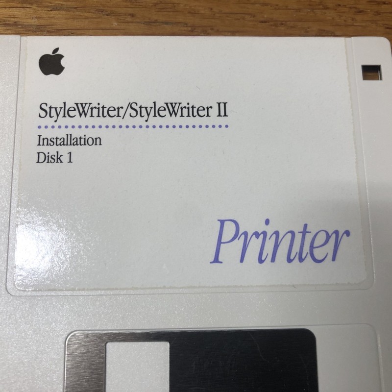 StyleWriter 4 Disk Install Set / Macintosh Computer Software gallery