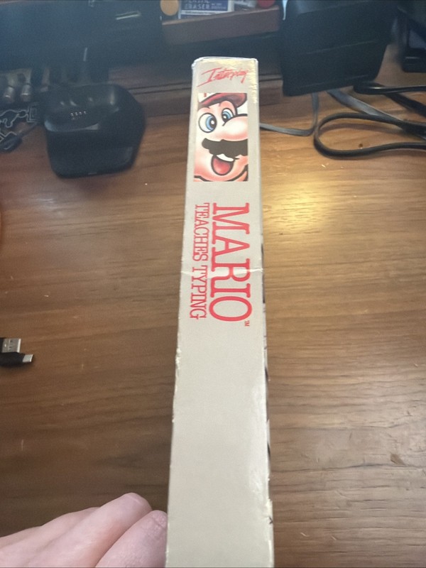 1992 IBM PC “Mario Teaches Typing” - Big Box gallery