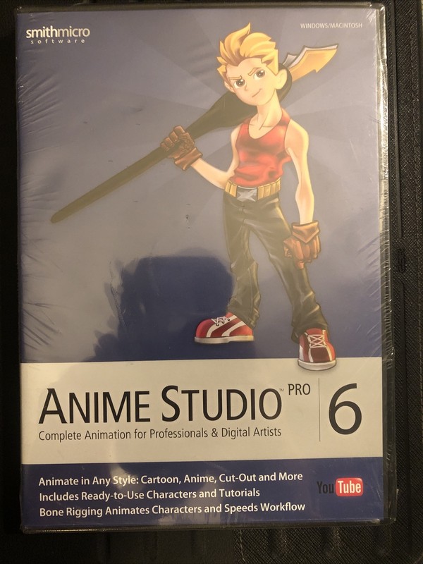 Anime Studio 6: The Official Guide by Kelly L. Murdock – New in Shrink Wrap