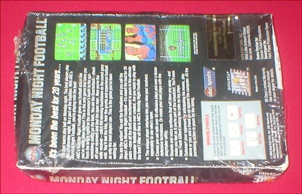 ABC Monday Night Football for the Commodore 64 C64 128 Computer NEW SEALED gallery