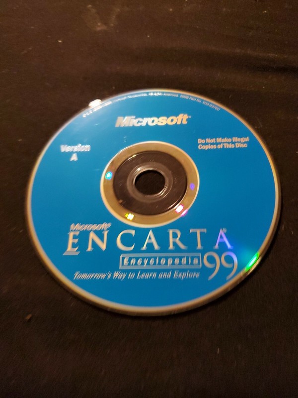 Microsoft Encarta 99 disc only