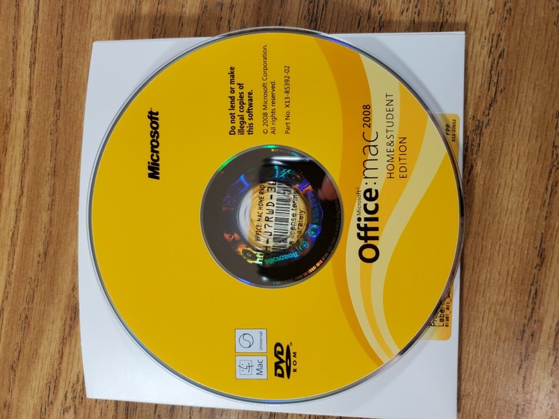 Microsoft Office 2008 Home and Student Edition for Mac with 3 Product Keys gallery