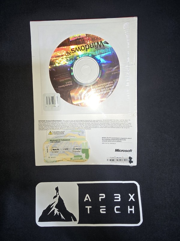 MICROSOFT WINDOWS XP PROFESSIONAL w/SP2 - 100% NEW, OEM ISSUED & SEALED gallery