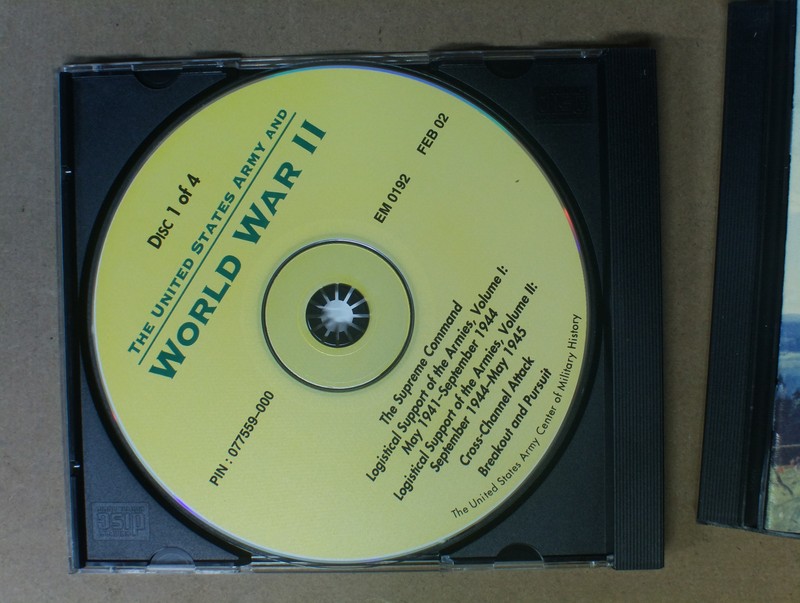 United States Army Center of Military History CD Rom World War II 2, set 1 of 7 gallery
