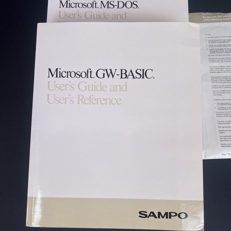 Microsoft MS-DOS 4.01 Operating System 3.5” Floppy Disks w Manuals Complete gallery