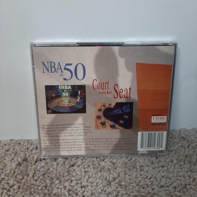 NBA at 50 narrated by Hubie Brown S.E.A. Multimedia (CD) - NEW/SEALED gallery
